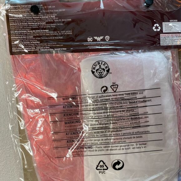 DC Super Woman Halloween Costume Toddler 2-4 for Ages 1 - 2 YEARS - Picture 4 of 4